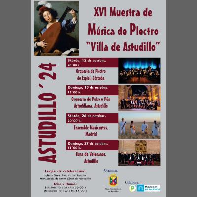 XVI Muestra de Música Plectro "Villa de Astudillo" XVI Muestra de Música Plectro "Villa de Astudillo"