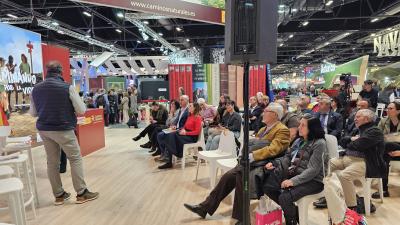 Cerrato Palentino presenta en FITUR sus recursos naturales, el V Congreso Internacional de Barrios de Bodegas y el recurso minero en Hornillos