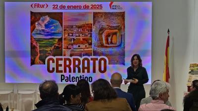 Cerrato Palentino presenta en FITUR sus recursos naturales, el V Congreso Internacional de Barrios de Bodegas y el recurso minero en Hornillos