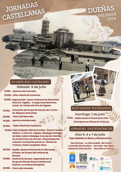 Cartel de Jornadas Castellanas 2024