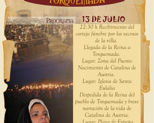 XV Escenificación de la llegada del Cortejo Fúnebre de Felipe 