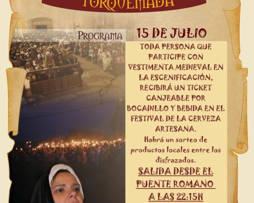 XIV Escenificación de la llegada del Cortejo fúnebre de Felipe el Hermoso - Torquemdada