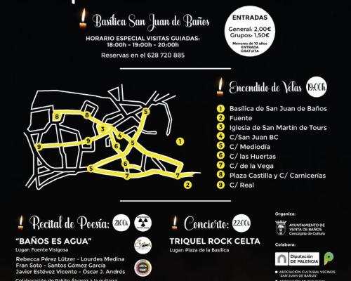 5ª Noche de las Velas - Baños de Cerrato (Venta de Baños)