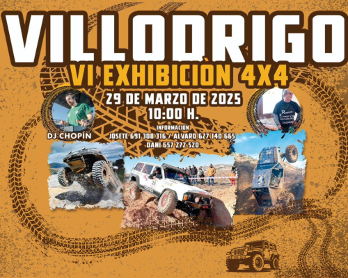 VI Exhibición 4x4 - Villodrigo