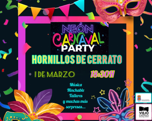 Neón Carnaval Party de Hornillos de Cerrato
