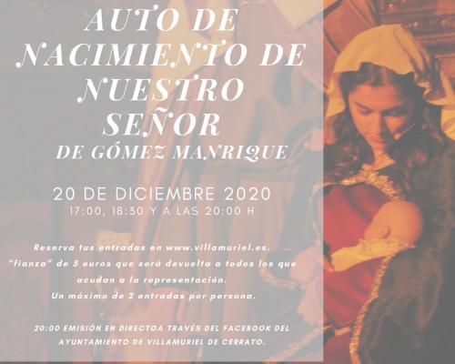 AUTO DEL NACIMIENTO DE GÓMEZ MANRIQUE