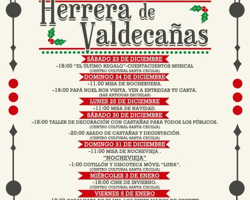 Programación navideña - Herrera de Valdecañas