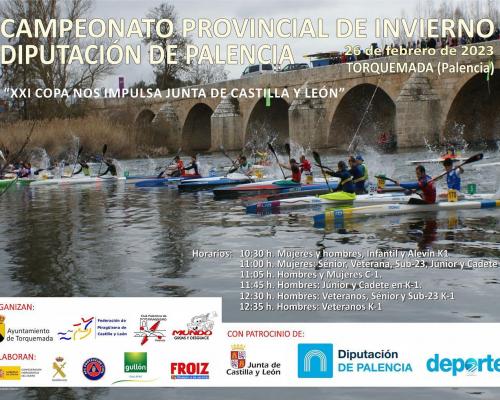 CAMPEONATO PROVINCIAL DE INVIERNO DE PIRAGÜISMO DIPUTACIÓN DE PALENCIA