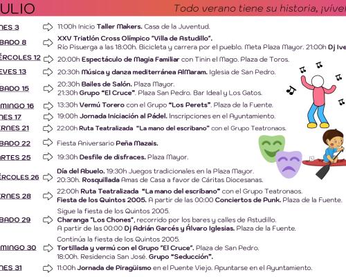 Verano Cultura Astudillo