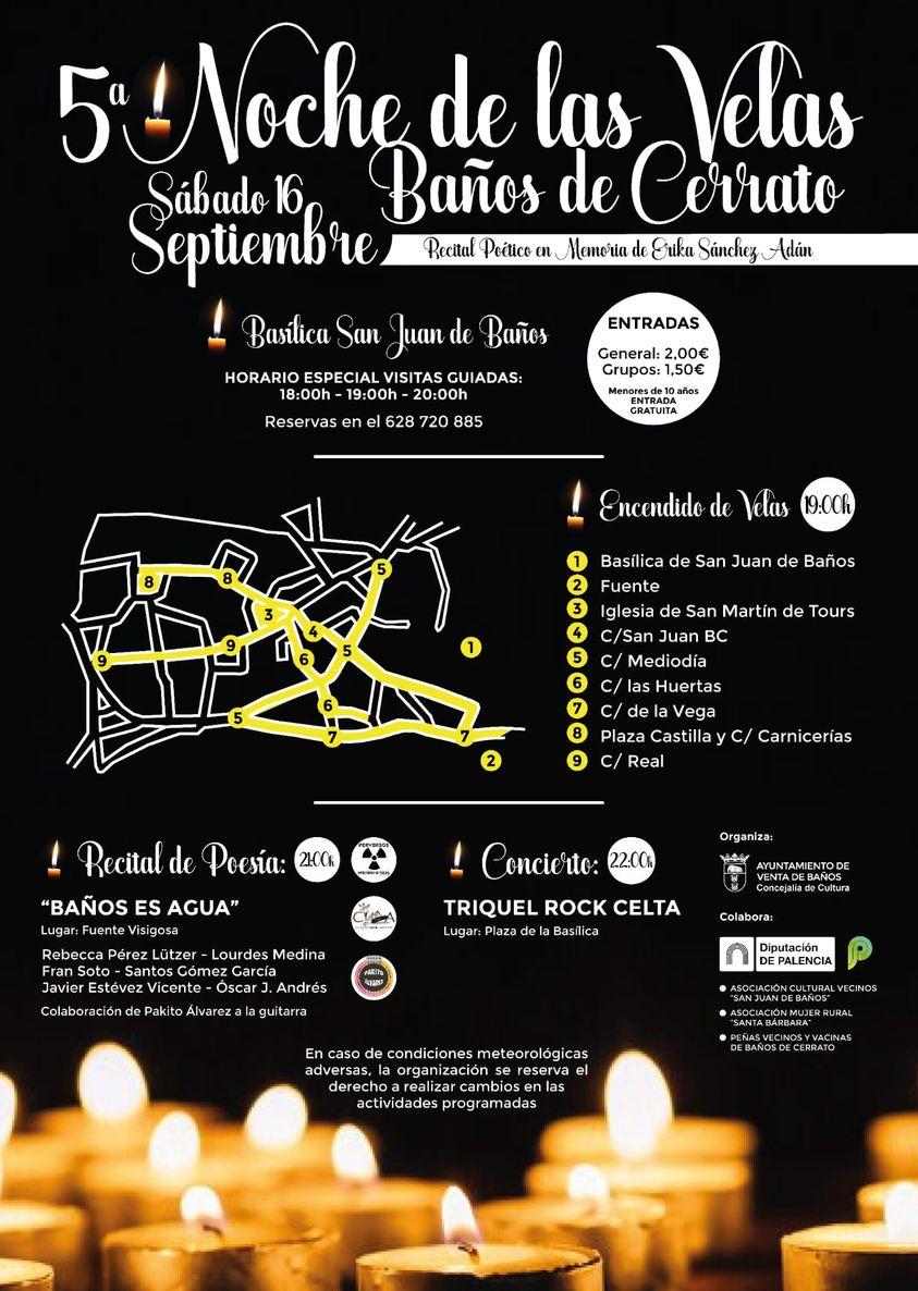 5ª Noche de las Velas - Baños de Cerrato (Venta de Baños)0