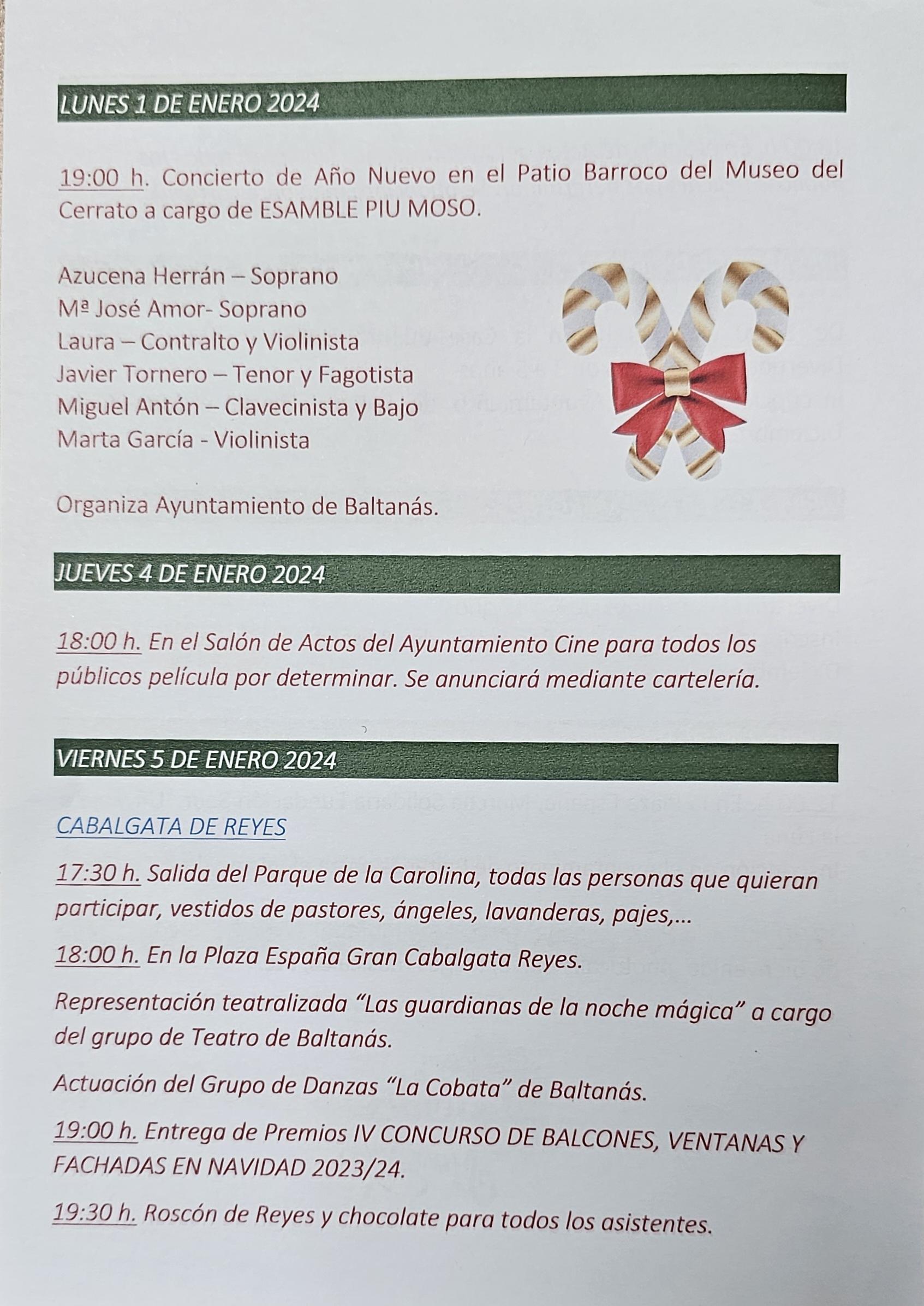 Programa Navideño - Baltanás3