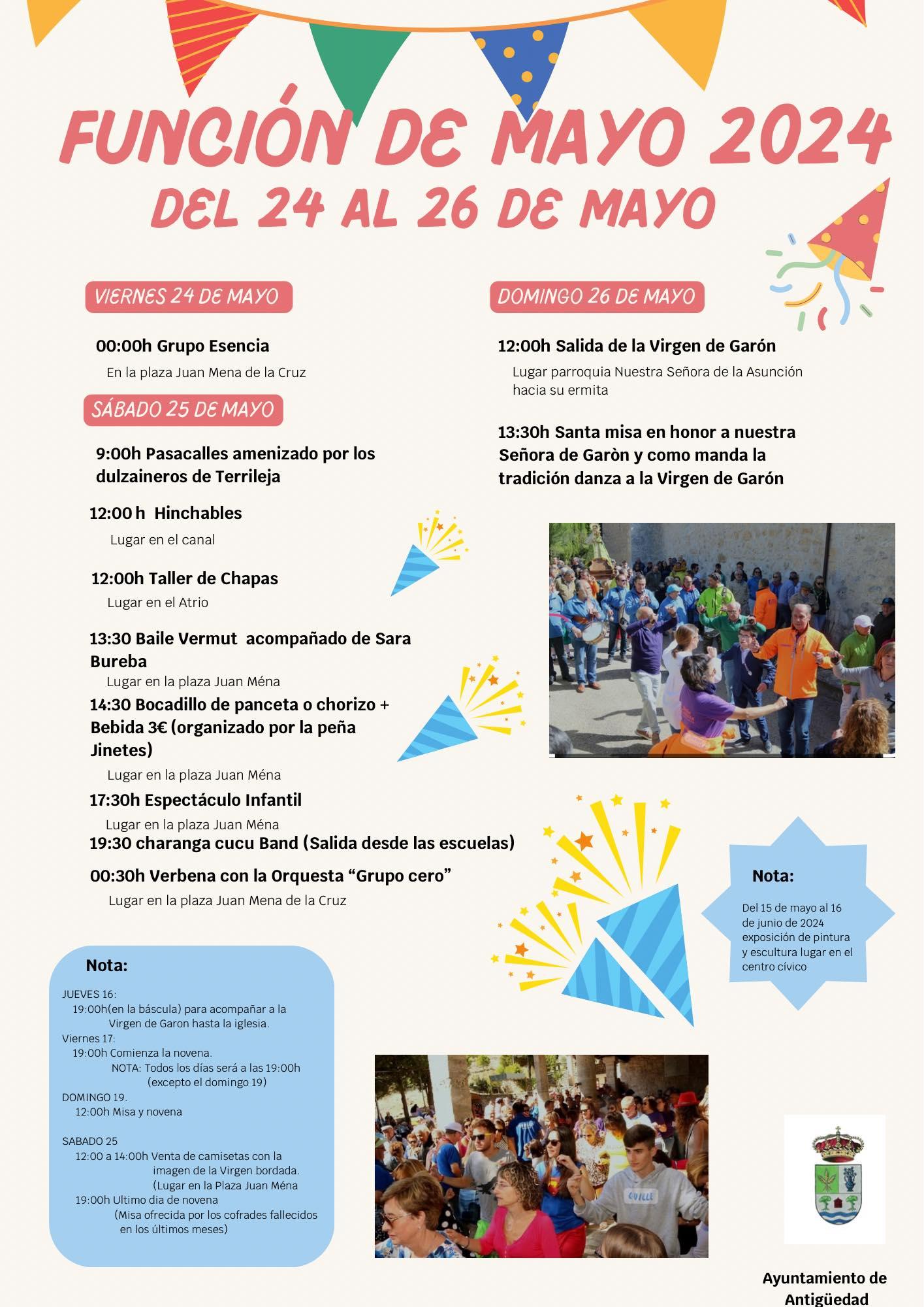Función de Mayo '24 - Antigüedad0