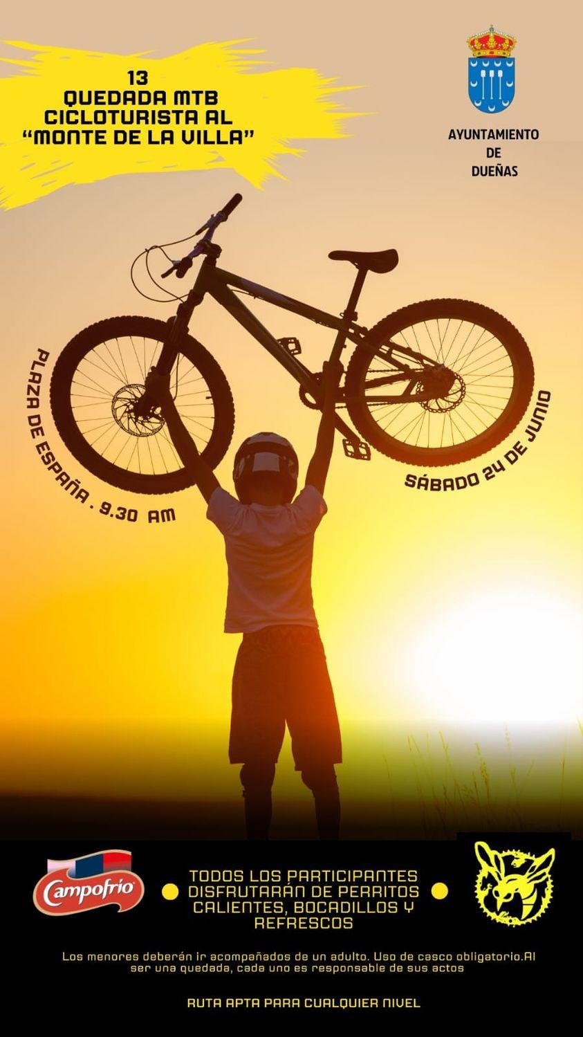 13ª Quedada MTB Cicloturista "Monte de la Villa" - Dueñas0