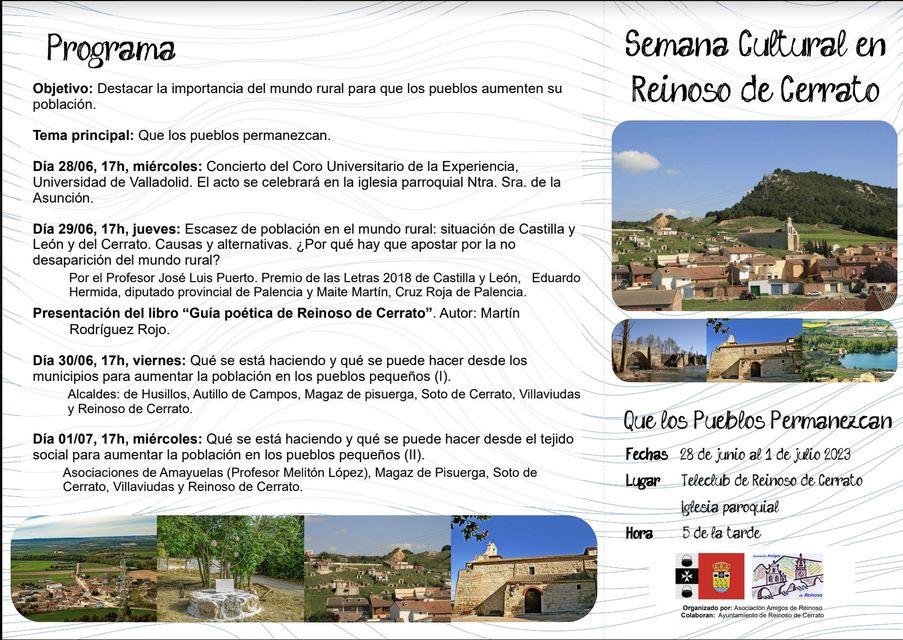 Semana Cultura - Reinoso de Cerrato0