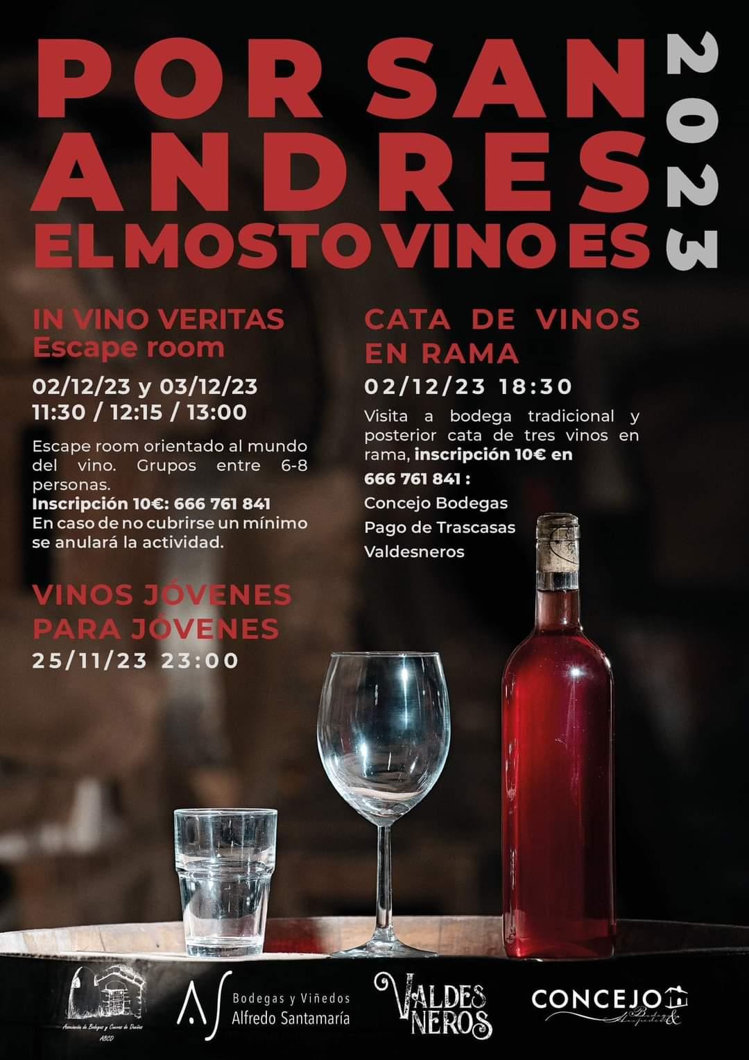 Por San Andrés el Mosto Vino Es - Dueñas0