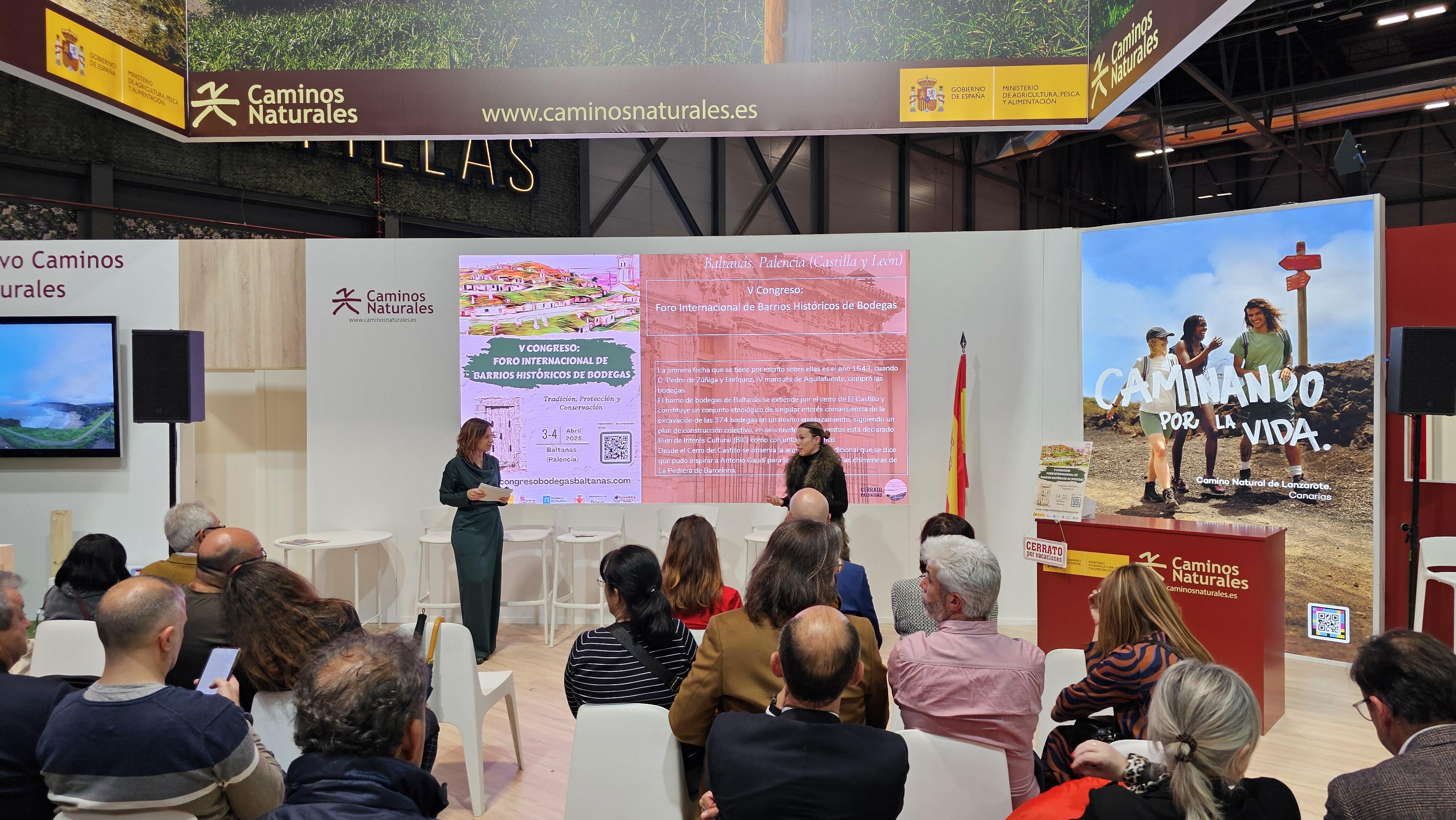 Cerrato Palentino presenta en FITUR sus recursos naturales, el V Congreso Internacional de Barrios de Bodegas y el recurso minero en Hornillos2