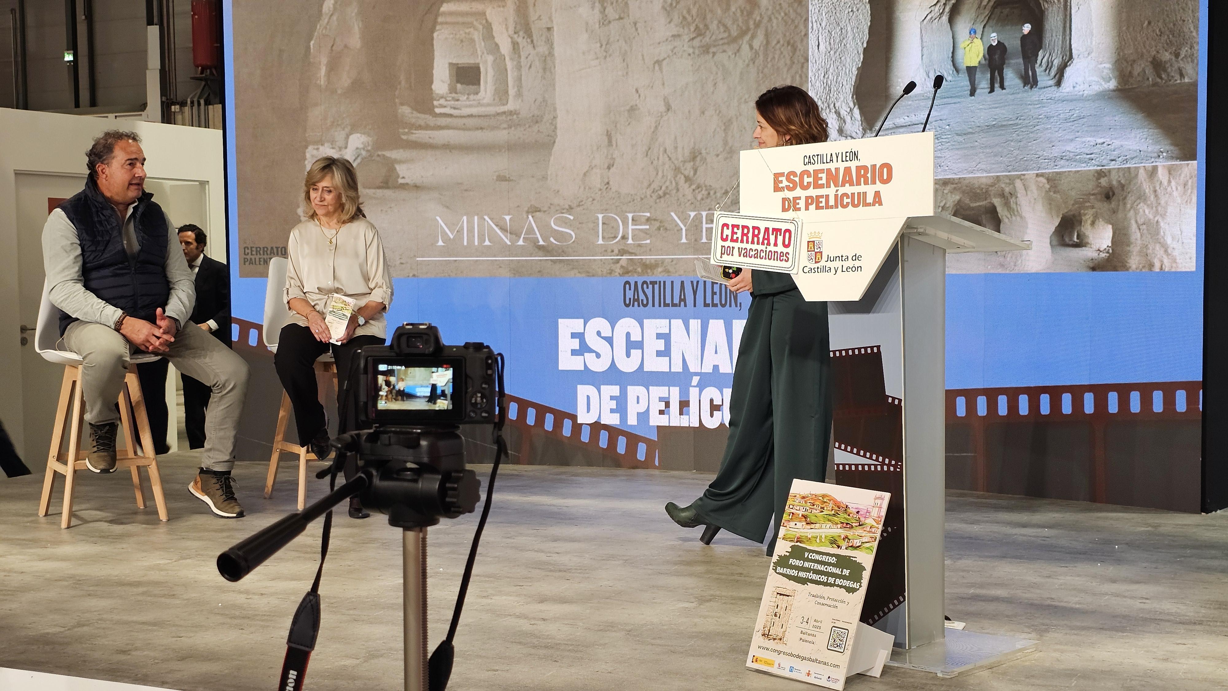 Cerrato Palentino presenta en FITUR sus recursos naturales, el V Congreso Internacional de Barrios de Bodegas y el recurso minero en Hornillos0