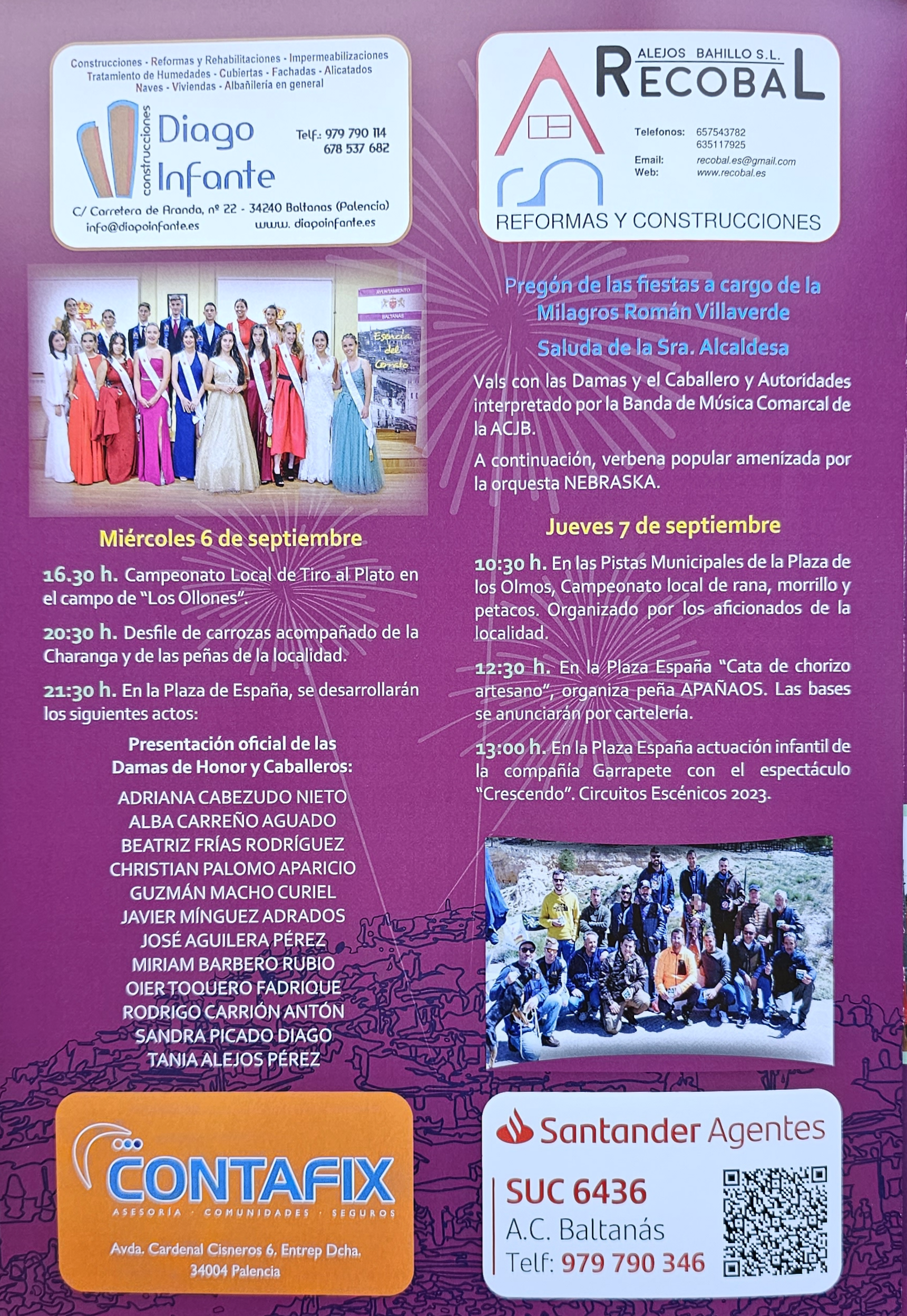 Fiestas "Ntra. Sra. Virgen de Revilla" - Baltanás3