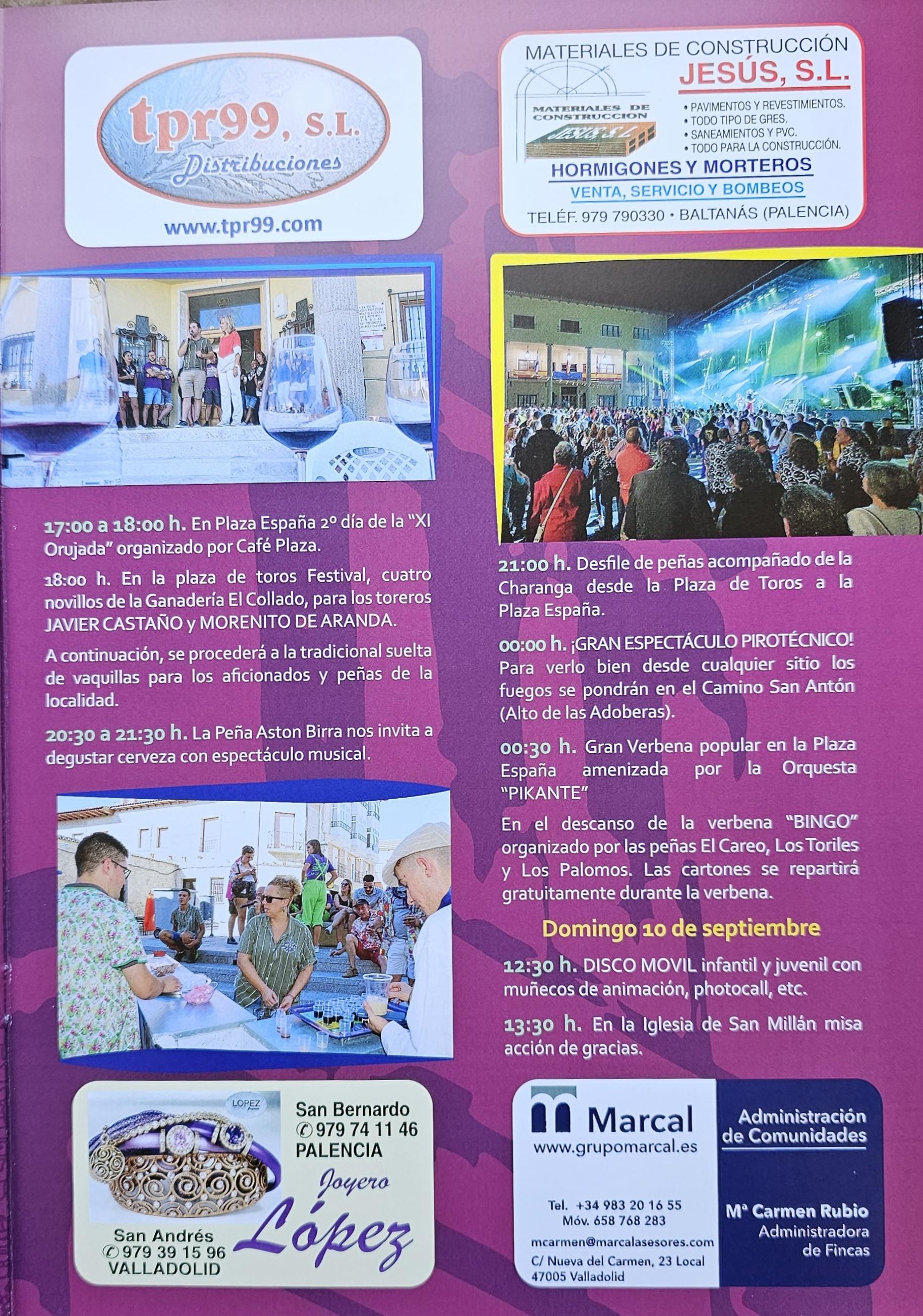 Fiestas "Ntra. Sra. Virgen de Revilla" - Baltanás10