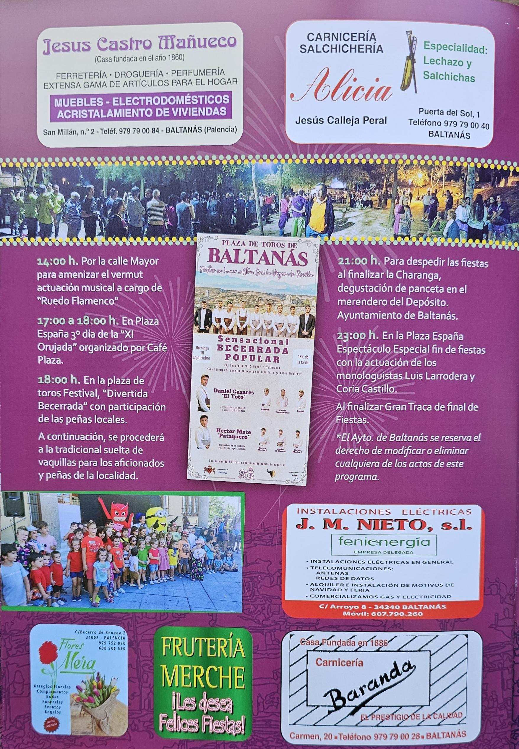 Fiestas "Ntra. Sra. Virgen de Revilla" - Baltanás11