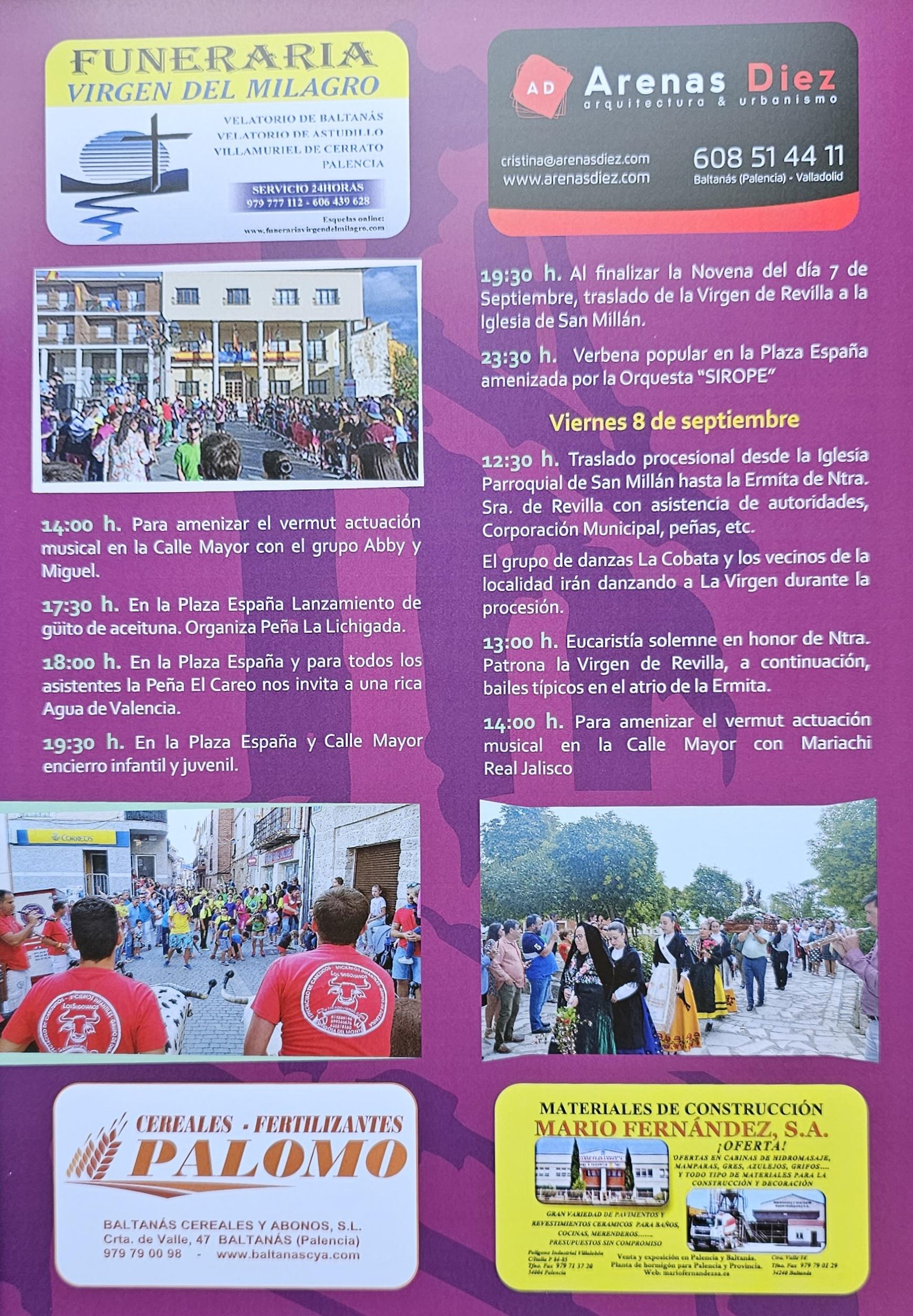 Fiestas "Ntra. Sra. Virgen de Revilla" - Baltanás8