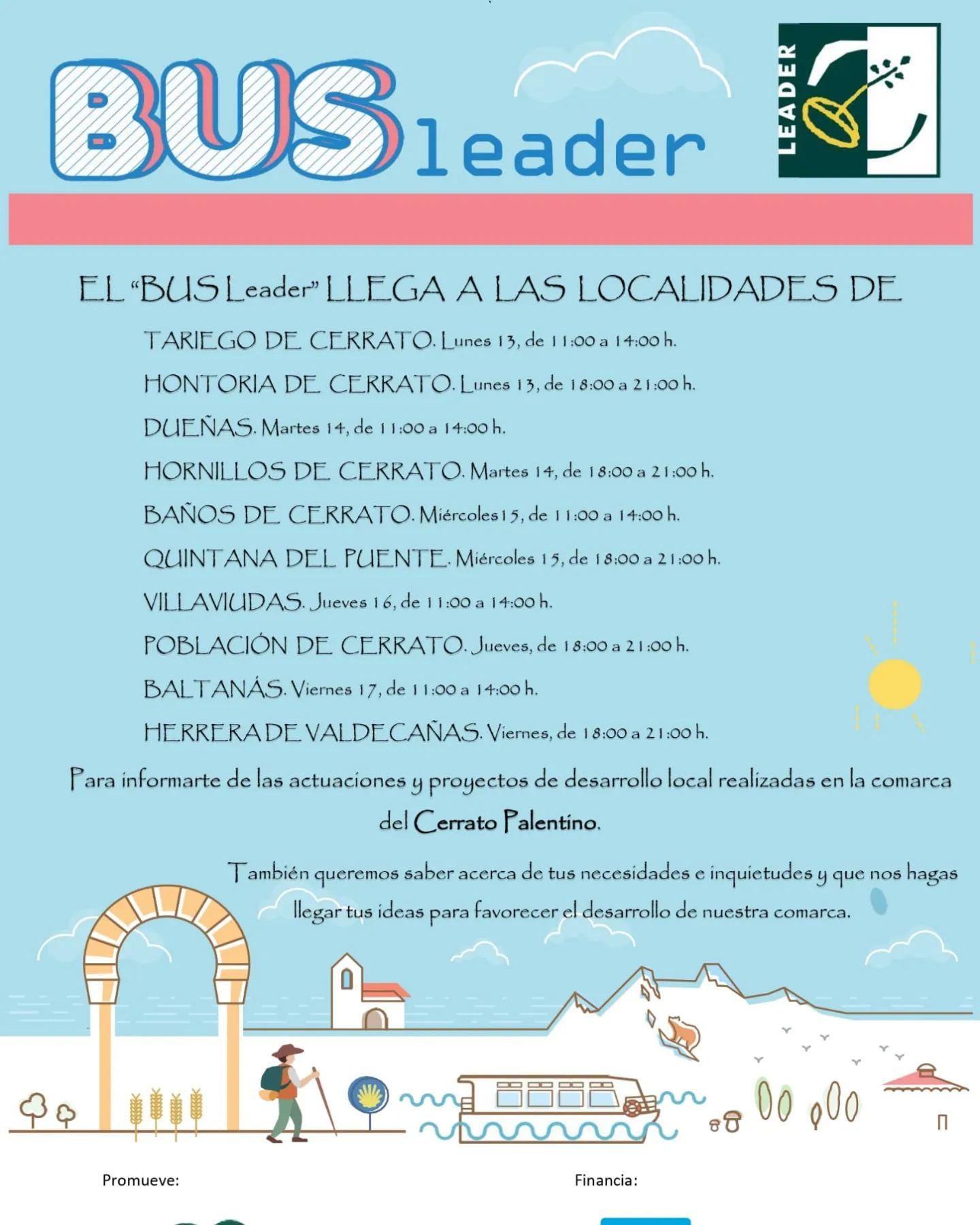 BUSLEADER recorriendo el Cerrato Palentino2