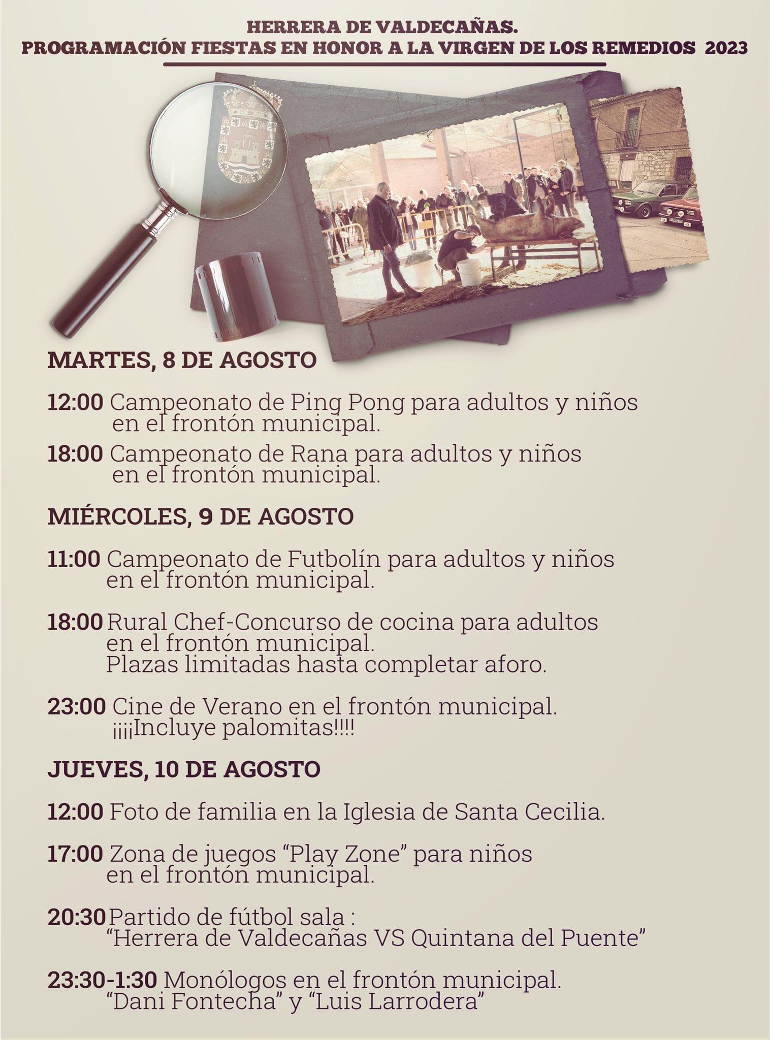 Fiestas en Honor a la Virgen de los Remedios - Herrera de Valdecañas1