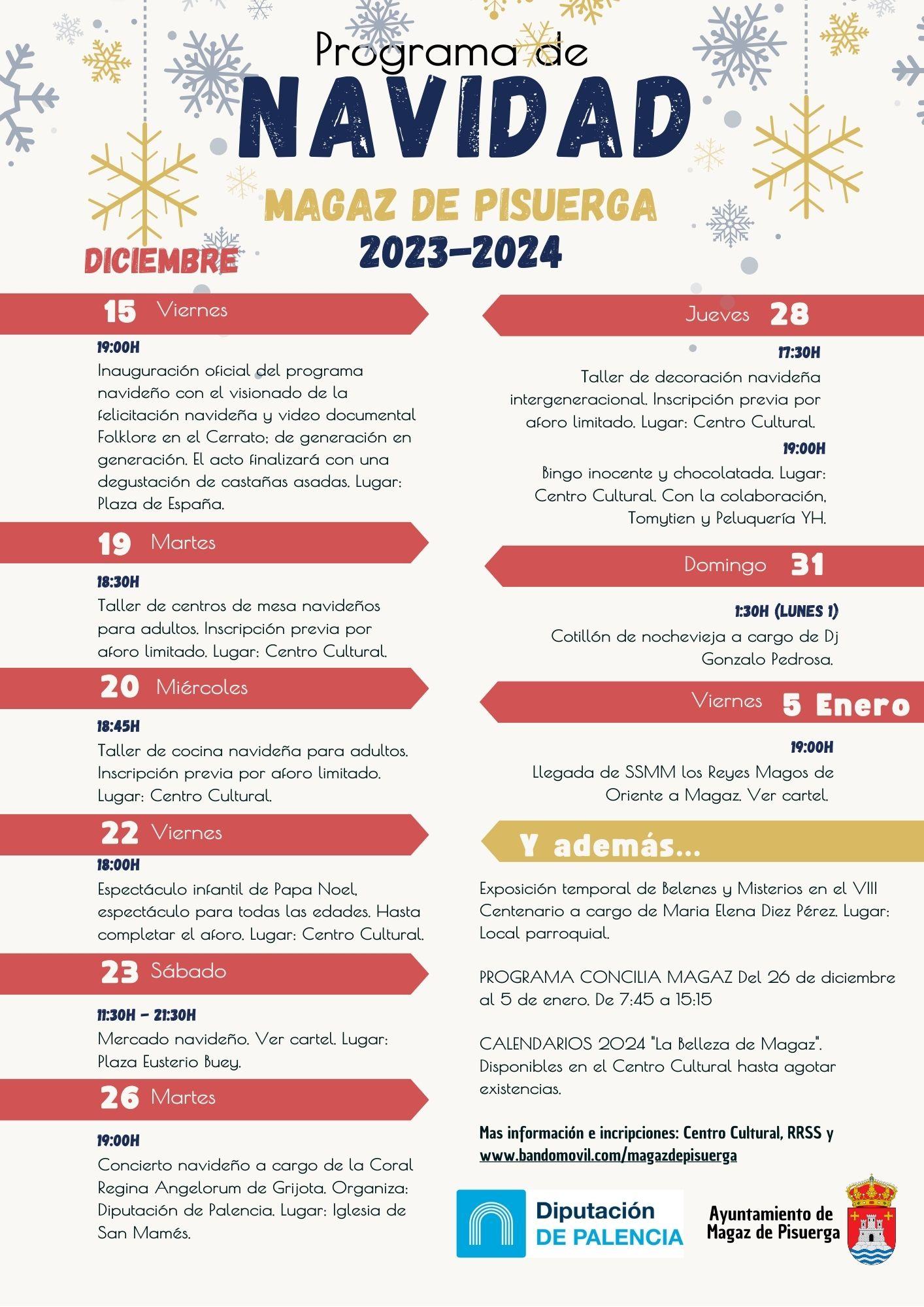 Programación navideña - Magaz de Pisuerga0