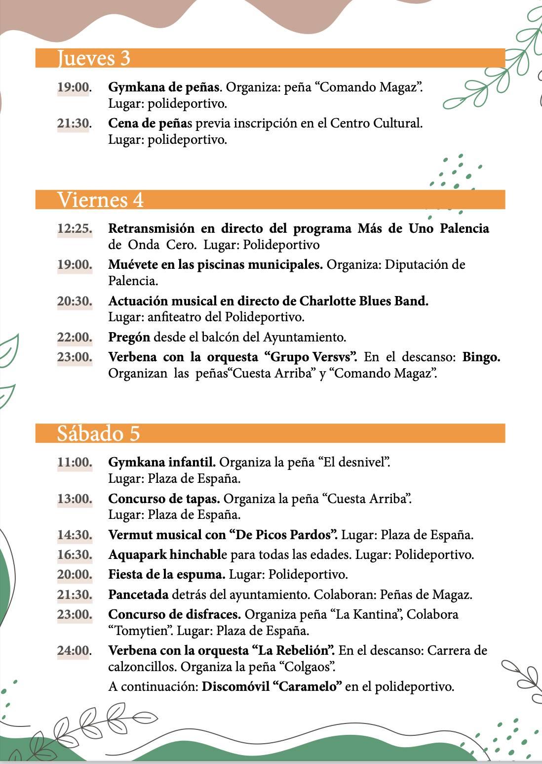 Fiestas en Honor a San Mames - Magaz de Pisuerga1