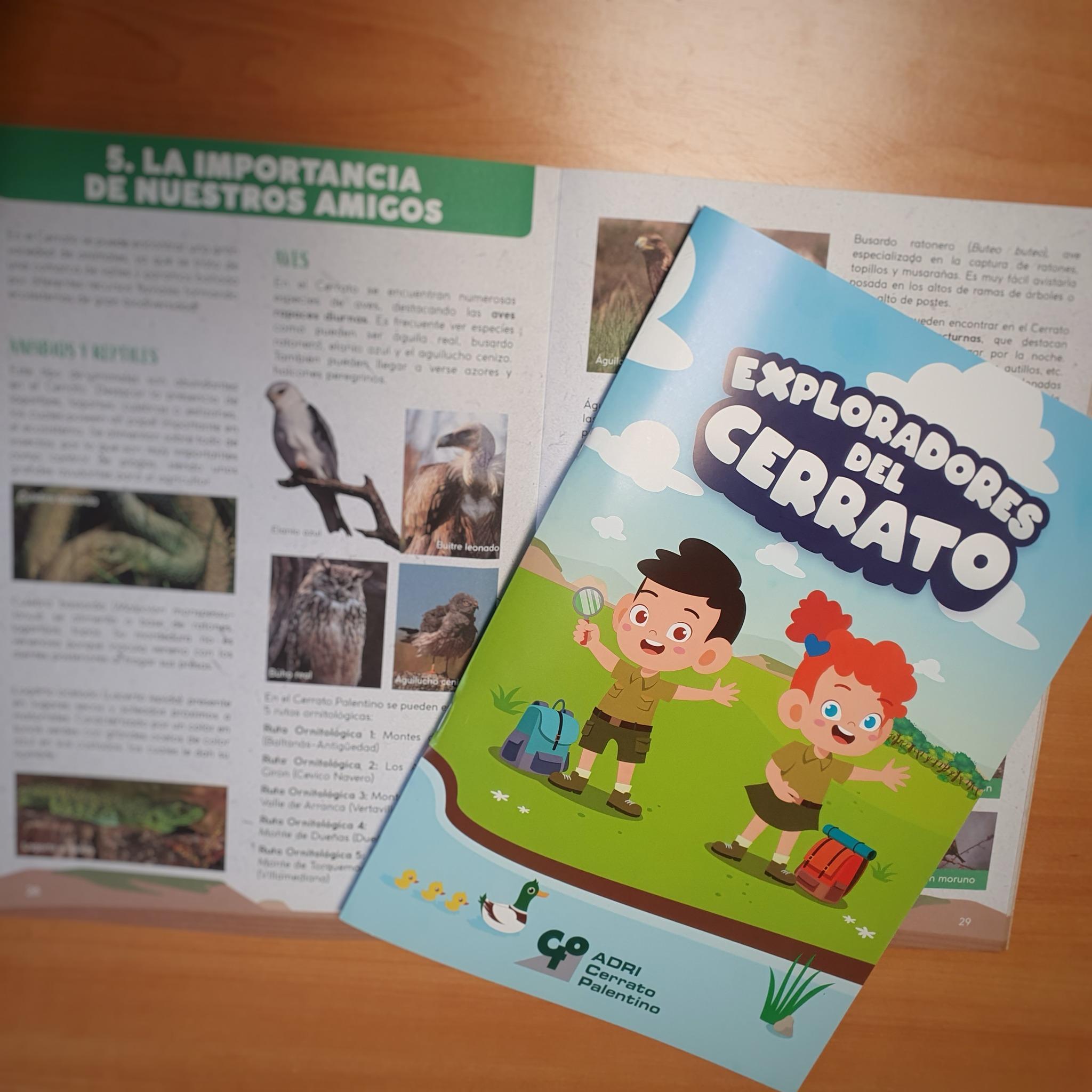 Cuaderno  "Exploradores del Cerrato"0