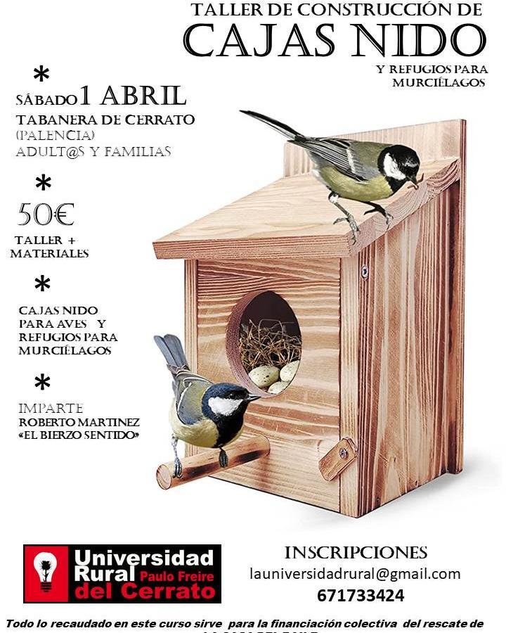 Taller de Construcción de Cajas Nido y Refugios de Murciélagos0