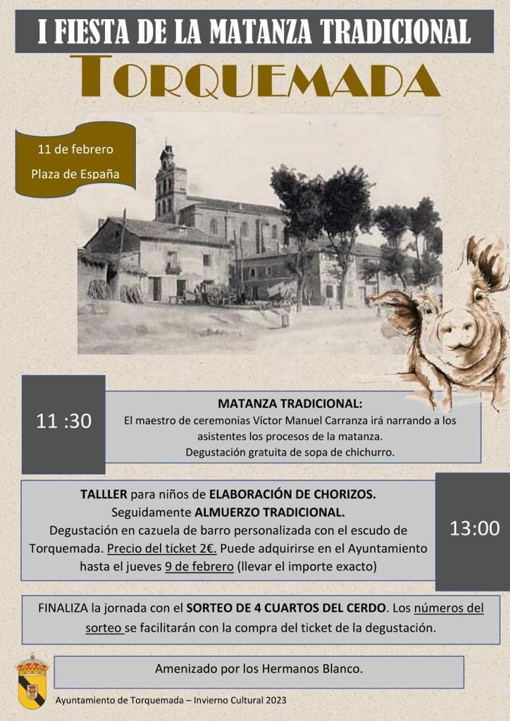 "I Fiesta de la Matanza Tradicional" en Torquemada0