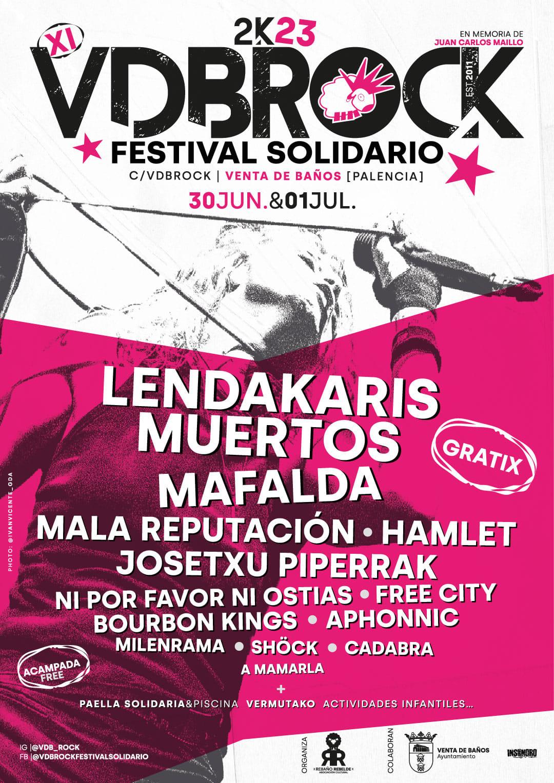XI VDBROCK - FESTIVAL SOLIDARIO - VENTA DE BAÑOS0