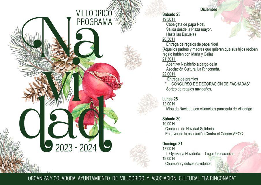 Programa Navideño de Villodrigo0